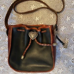 Brighton purse, cross body strap.